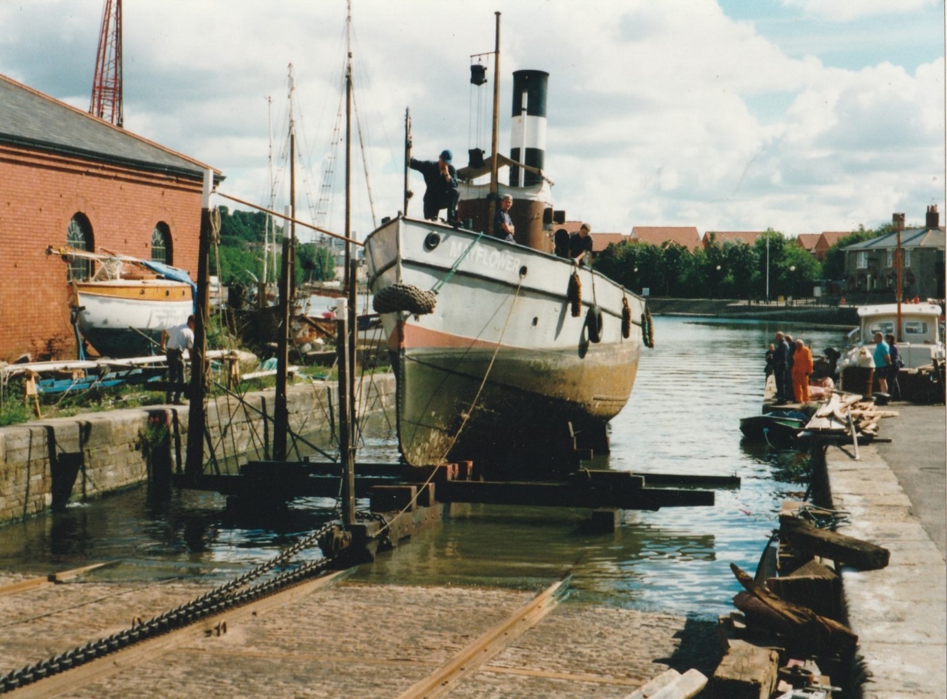 Mayflower on slip 2000